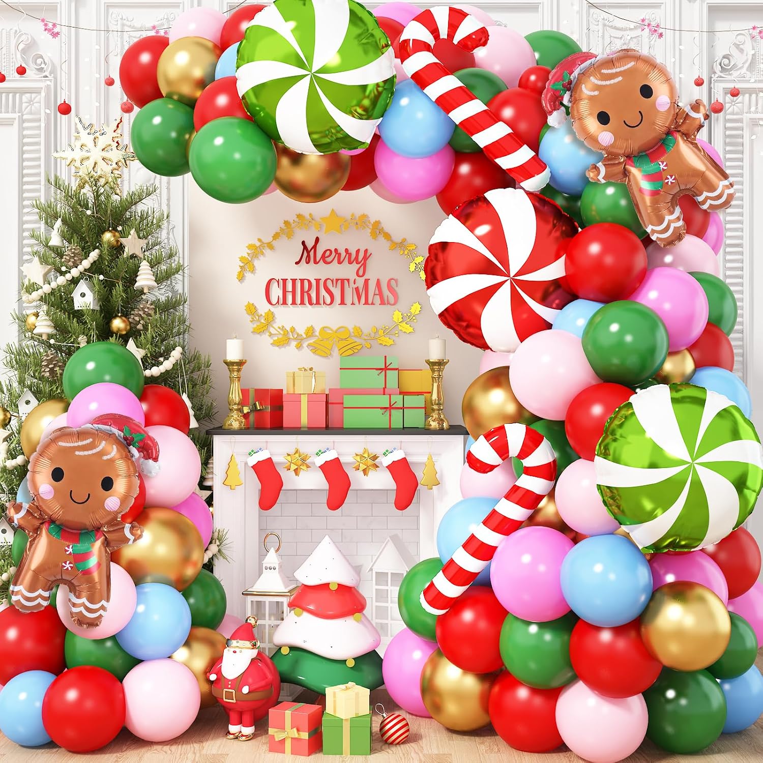 Balloon Arch Kit - Noel Balonları Garland Kemer Seti 113