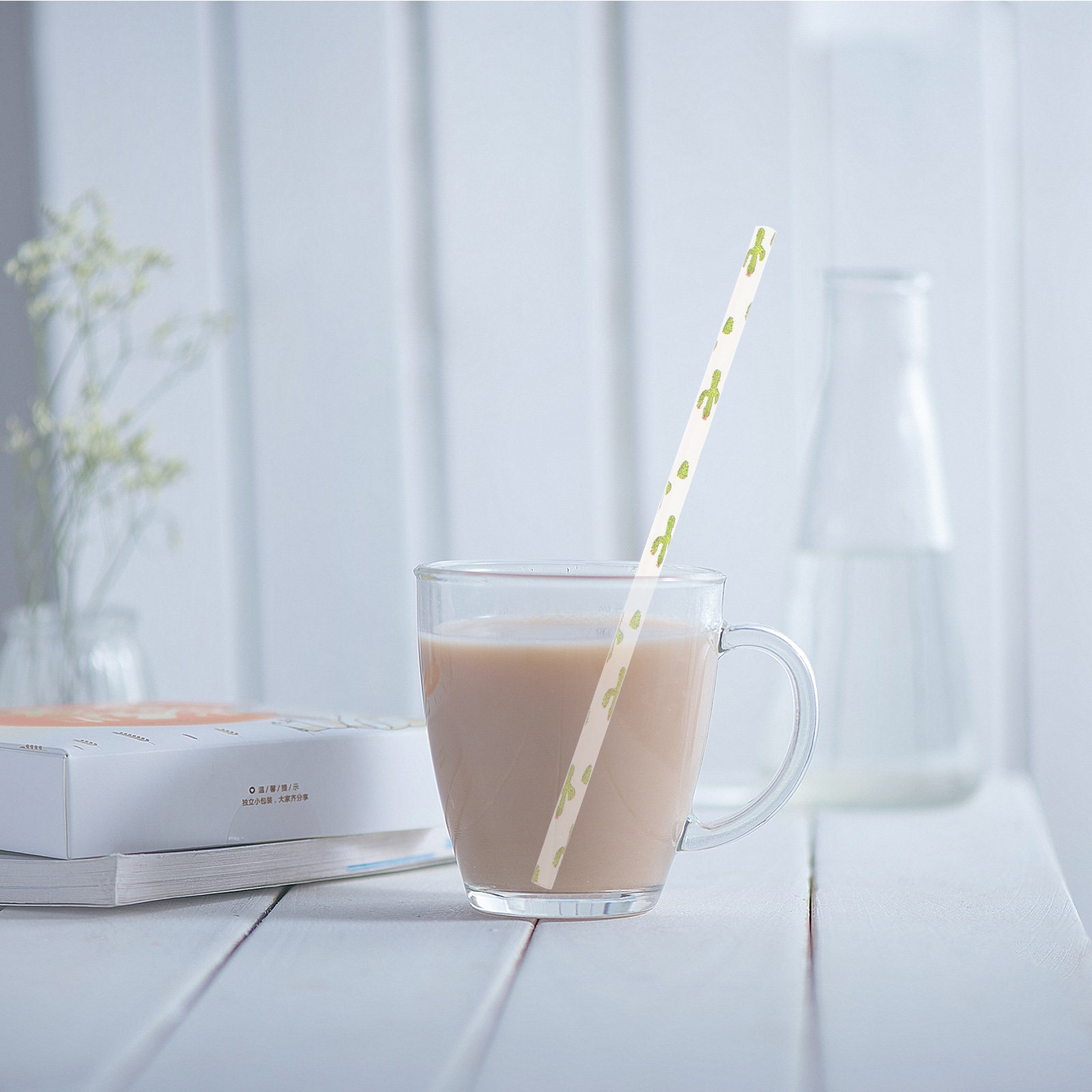 100 Adet Çevre Dostu Kağıt Pip - Paper Straw Color incelemesi ve fiyatı