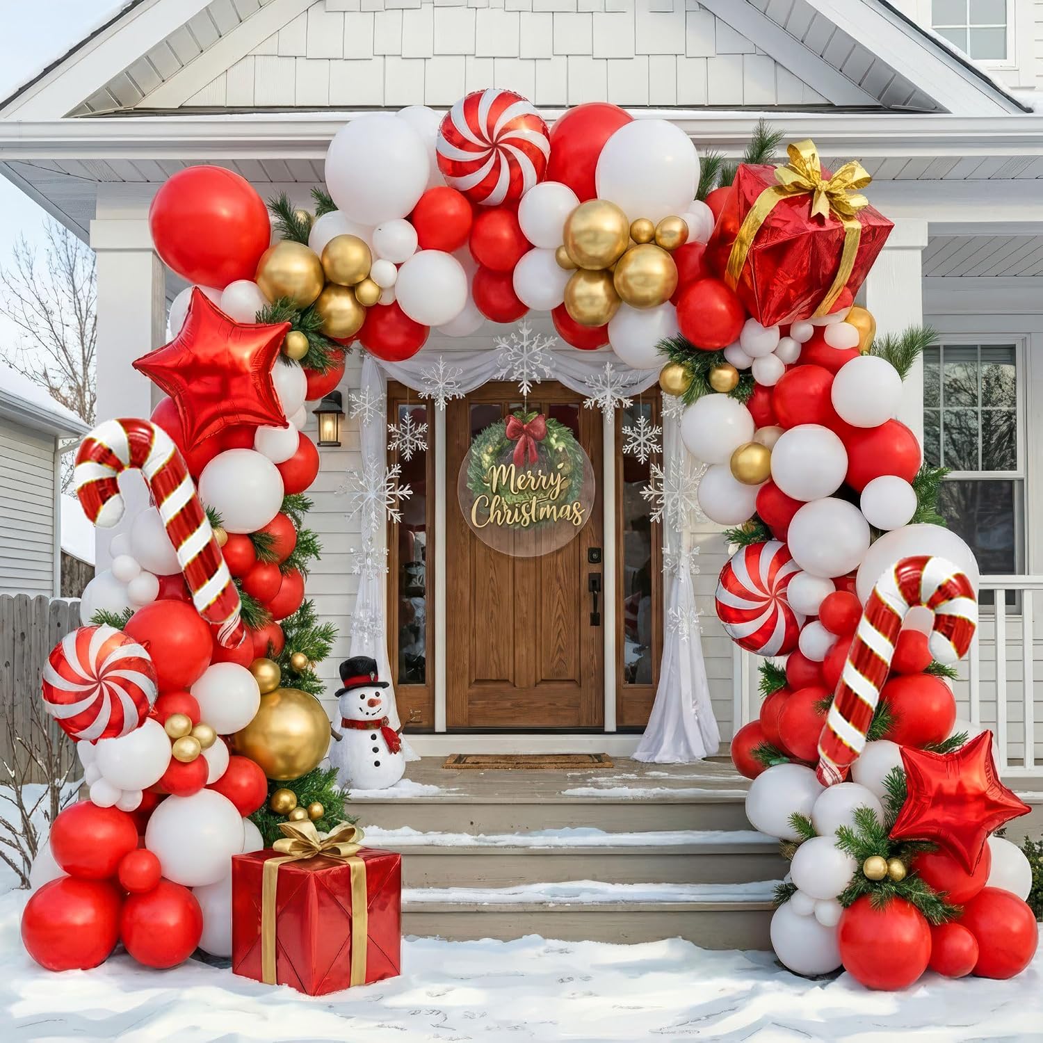 139 Parçalık Noel Balonlu Süsl - Balloon Arch Kit incelemesi ve fiyatı