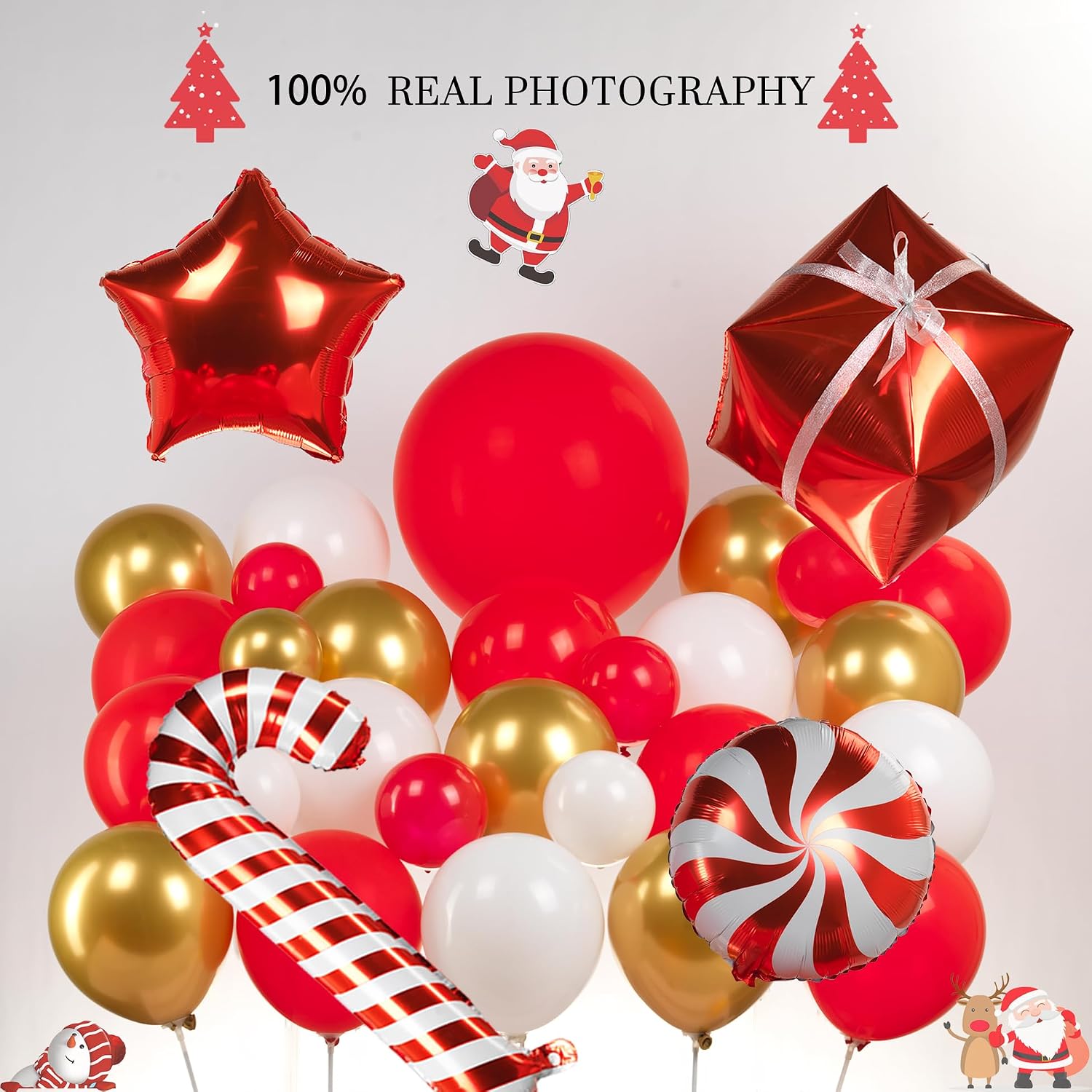 139 Parçalık Noel Balonlu Süsl - Balloon Arch Kit incelemesi ve fiyatı