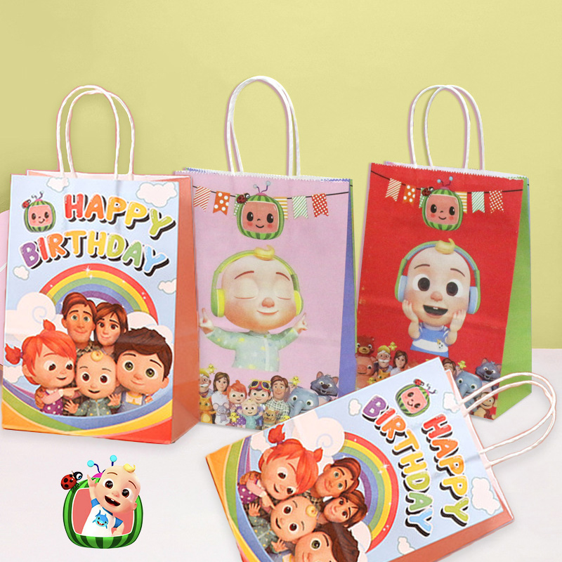 Cocomelons Parti Hediye Çantas - Party Favor Bag incelemesi ve fiyatı