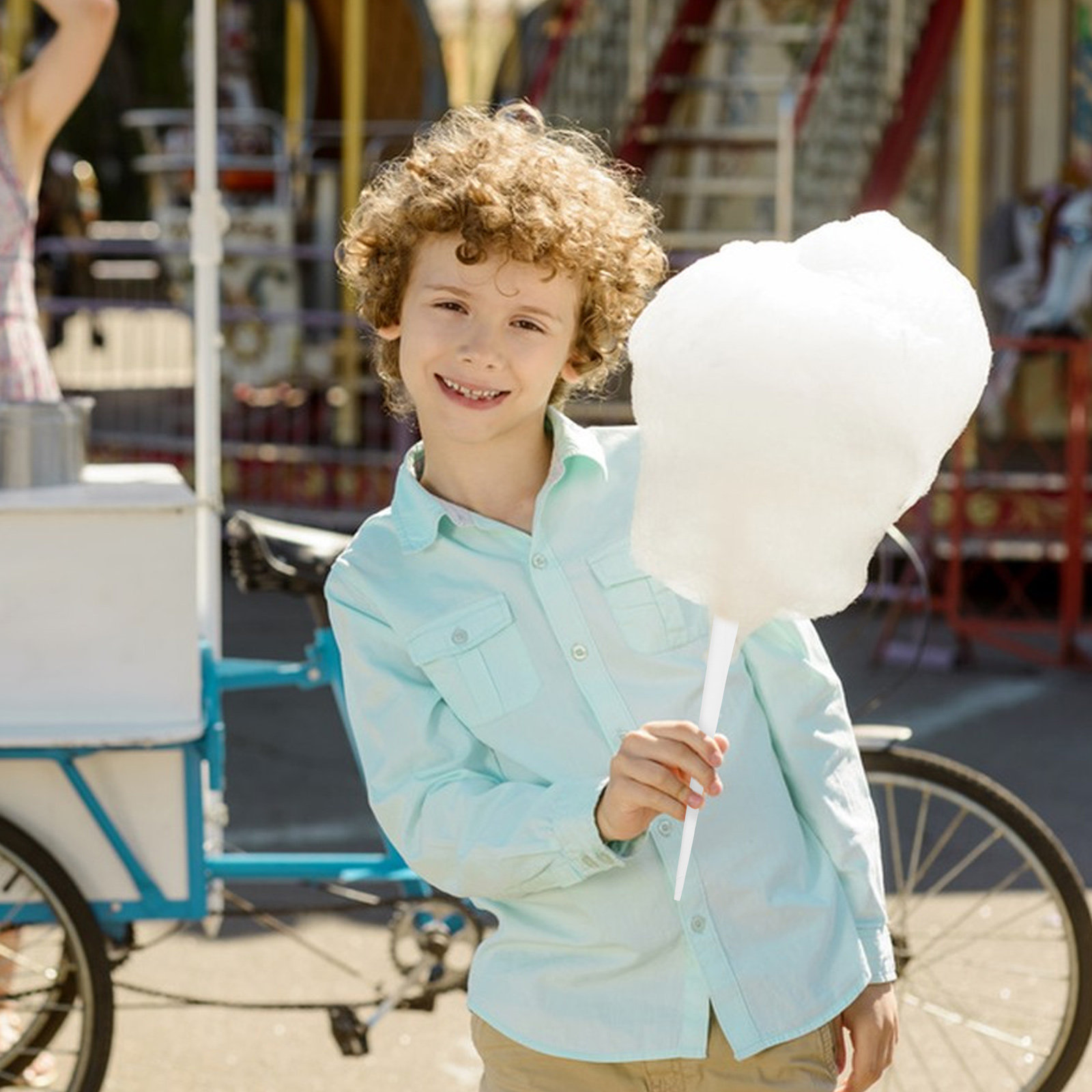 20 Adet Pamuk Şeker Kağıt Çubu - Cotton Candy Cone incelemesi ve fiyatı